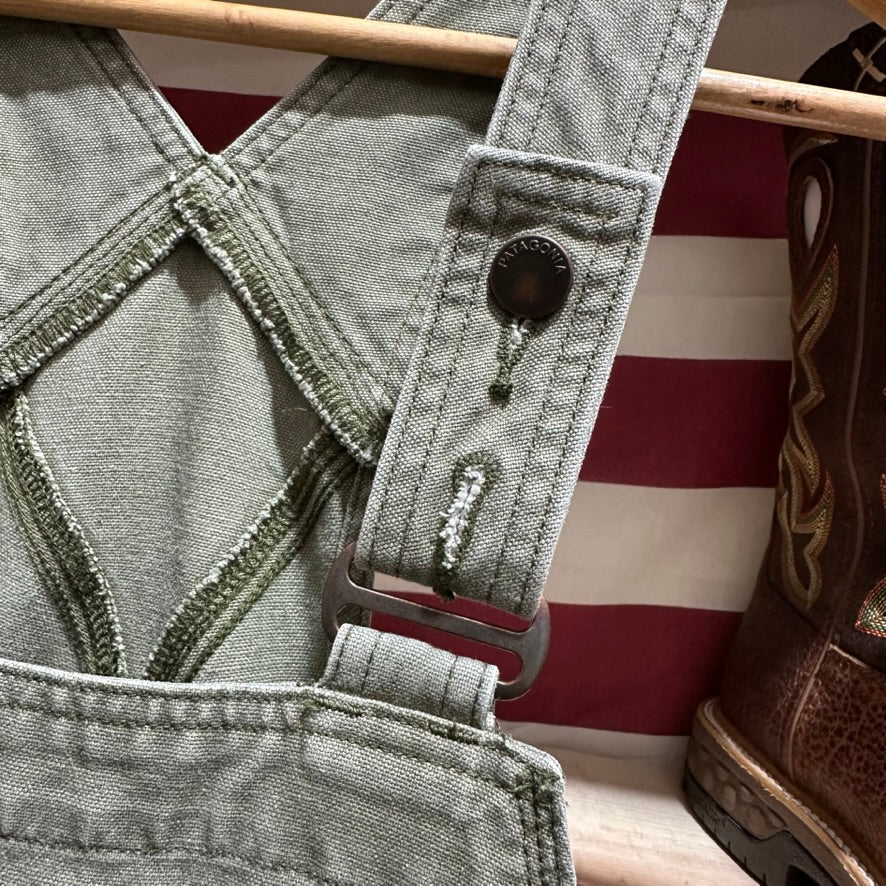 Patagonia Womens Small Green Overalls