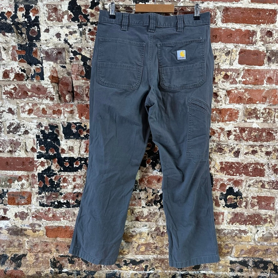 Carhartt Relaxed Fit Rugged Flex Pants Mens 32x30 Gray Workwear