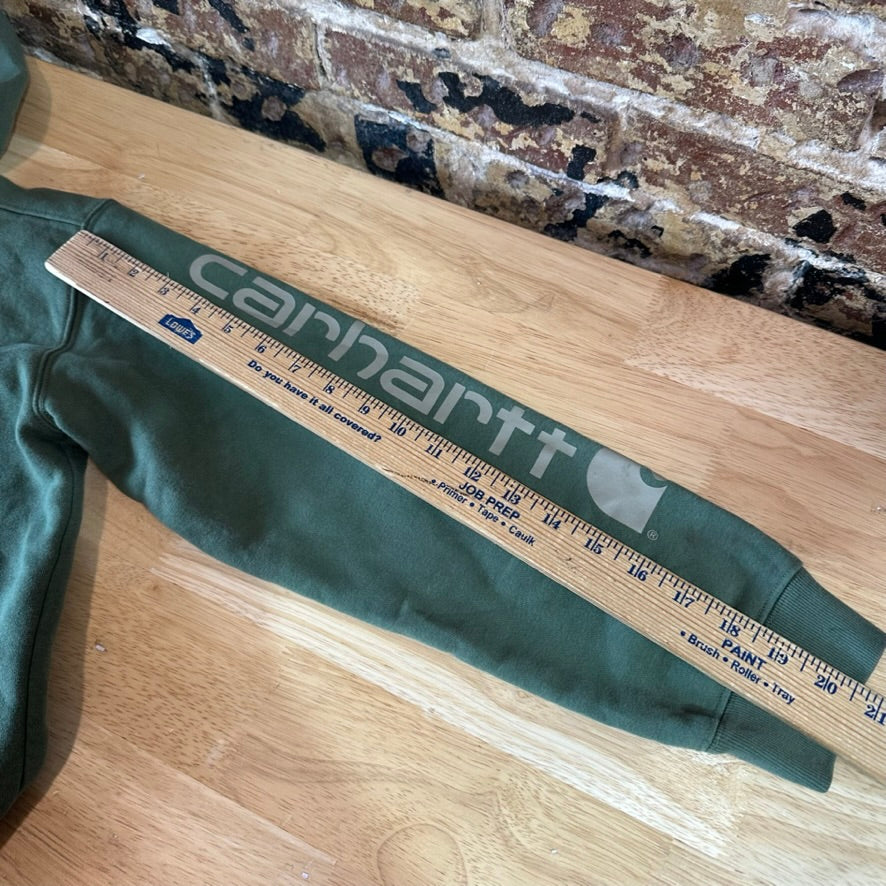 Carhartt Green Hoodie Boys Medium 10-12