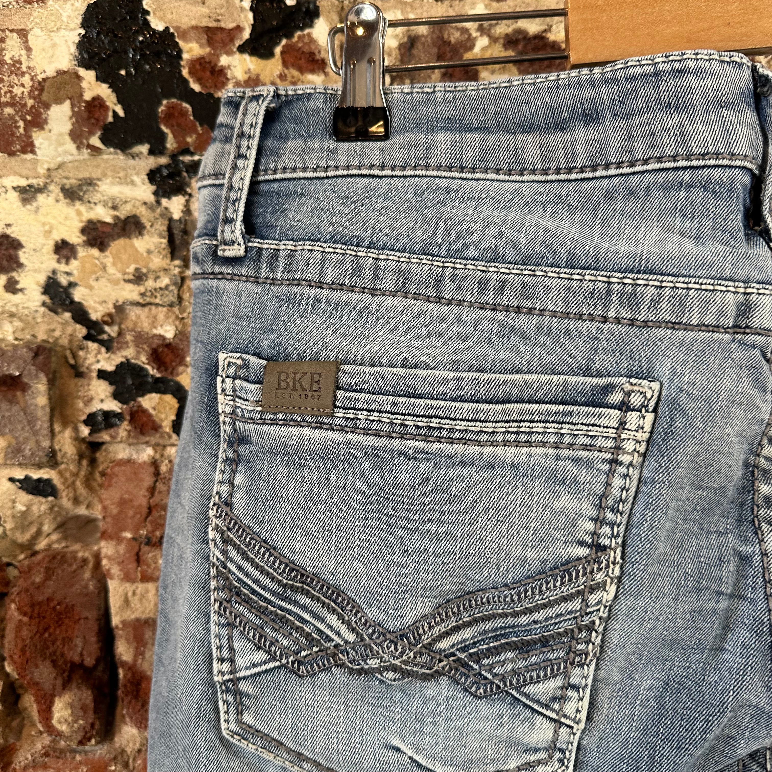 BKE Jack Mens 36x32 Blue Jeans