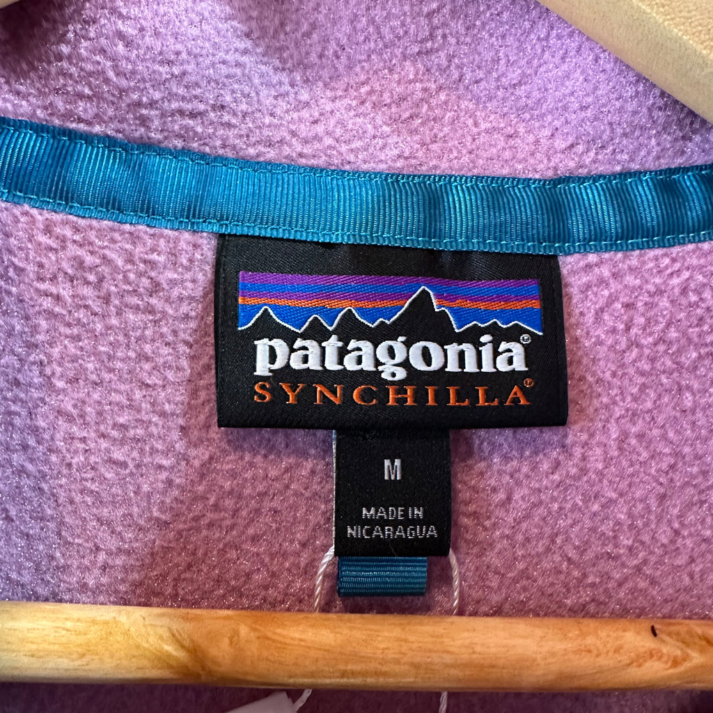 Patagonia Synchilla Womens Medium Snap T