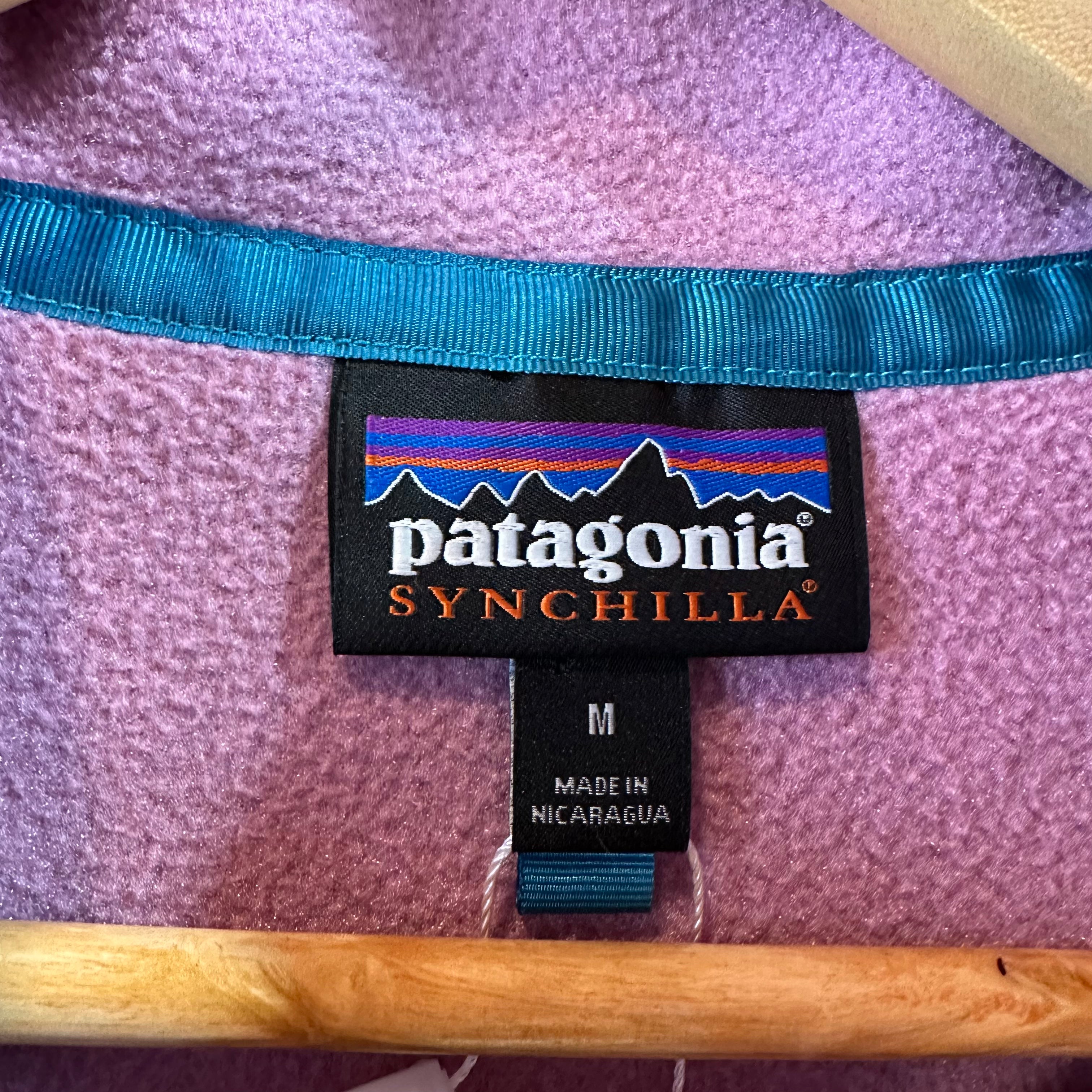 Patagonia Synchilla Womens Medium Snap T