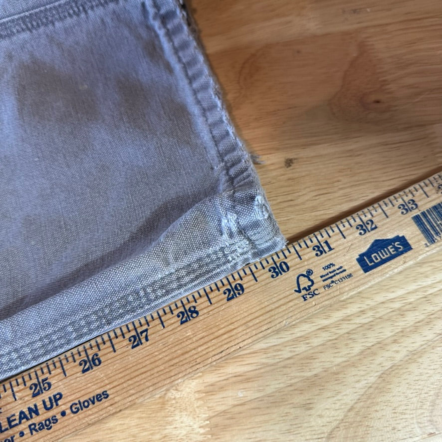 Carhartt Mens 34x32 Gray Pants