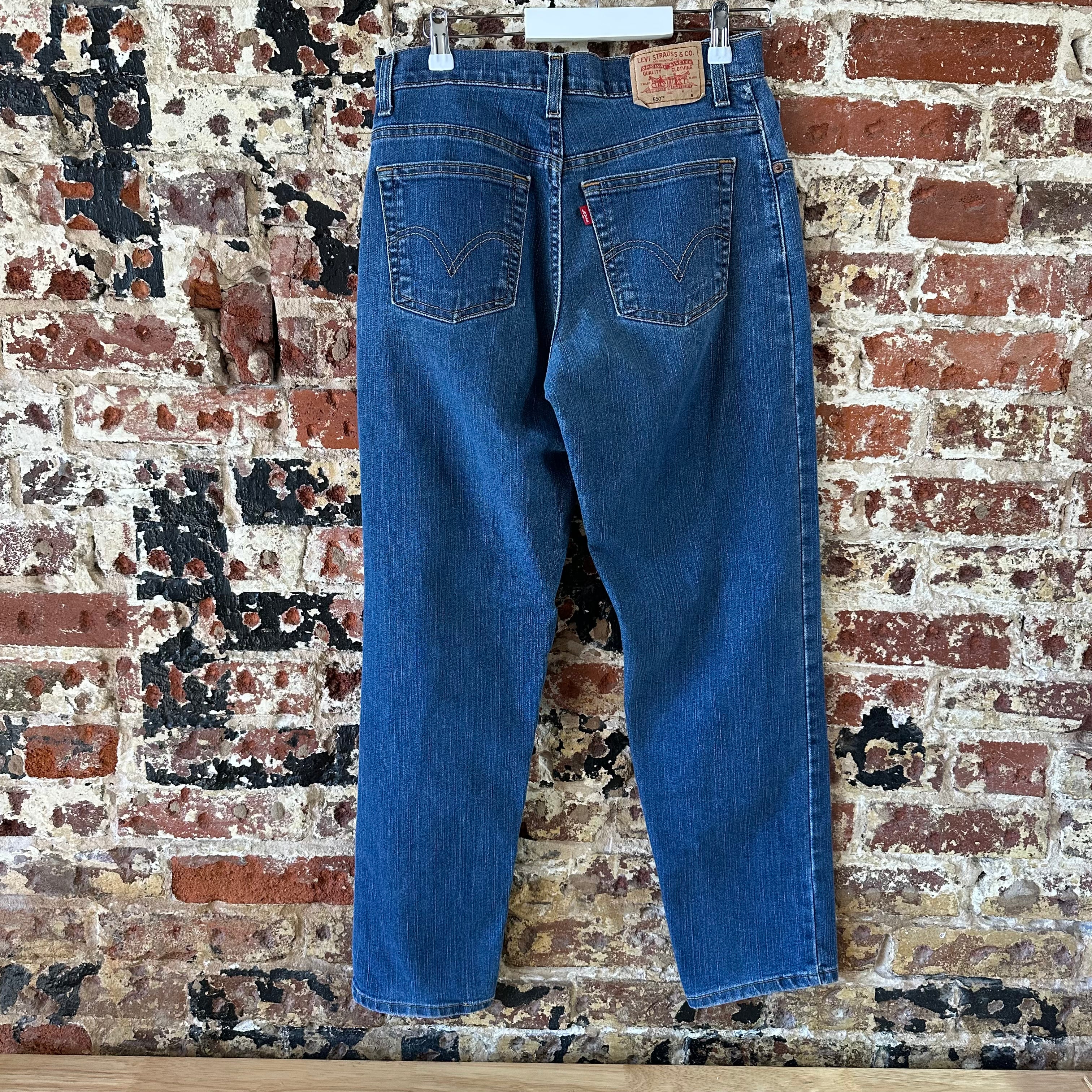 Levi's 550 Womens 10 Blue Jeans