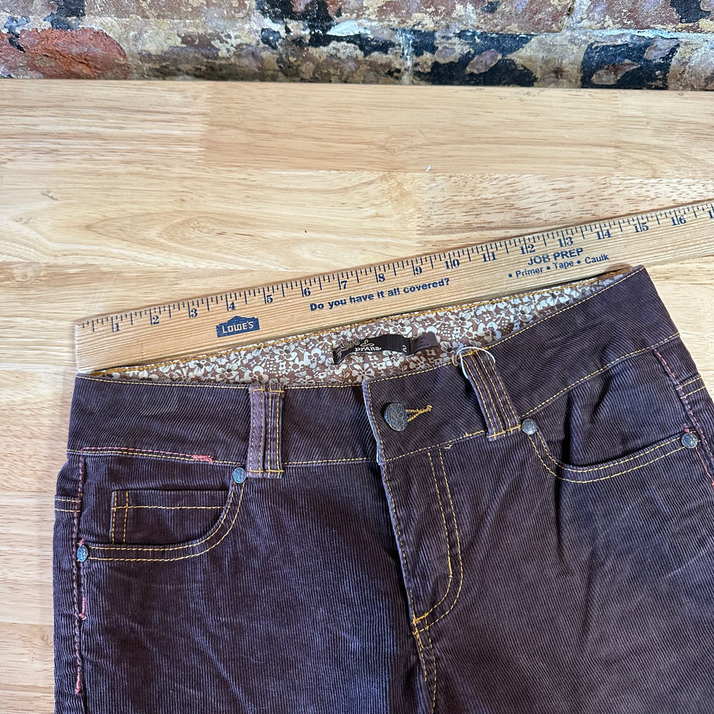 Prana Womens 2 Brown Pants