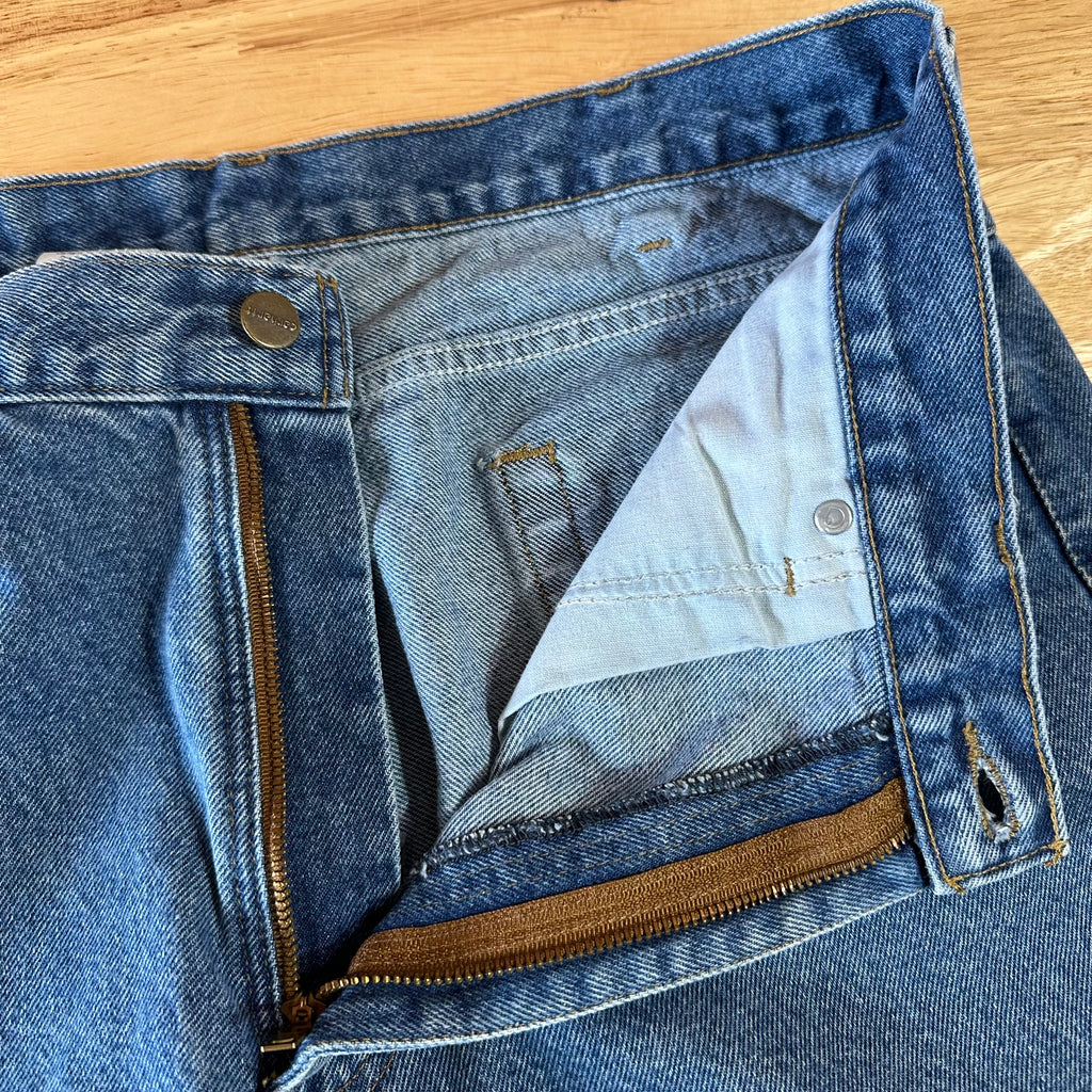 Carhartt Mens 36x34 Blue Jeans
