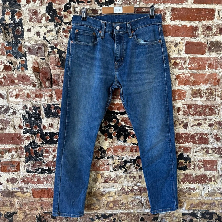 Levi's Tapered Leg Blue Jeans Mens Size 34x34 Levis