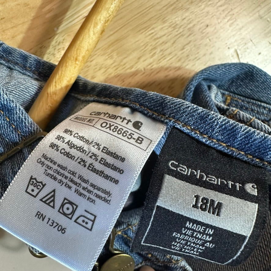 Carhartt Jean Bibs 18M