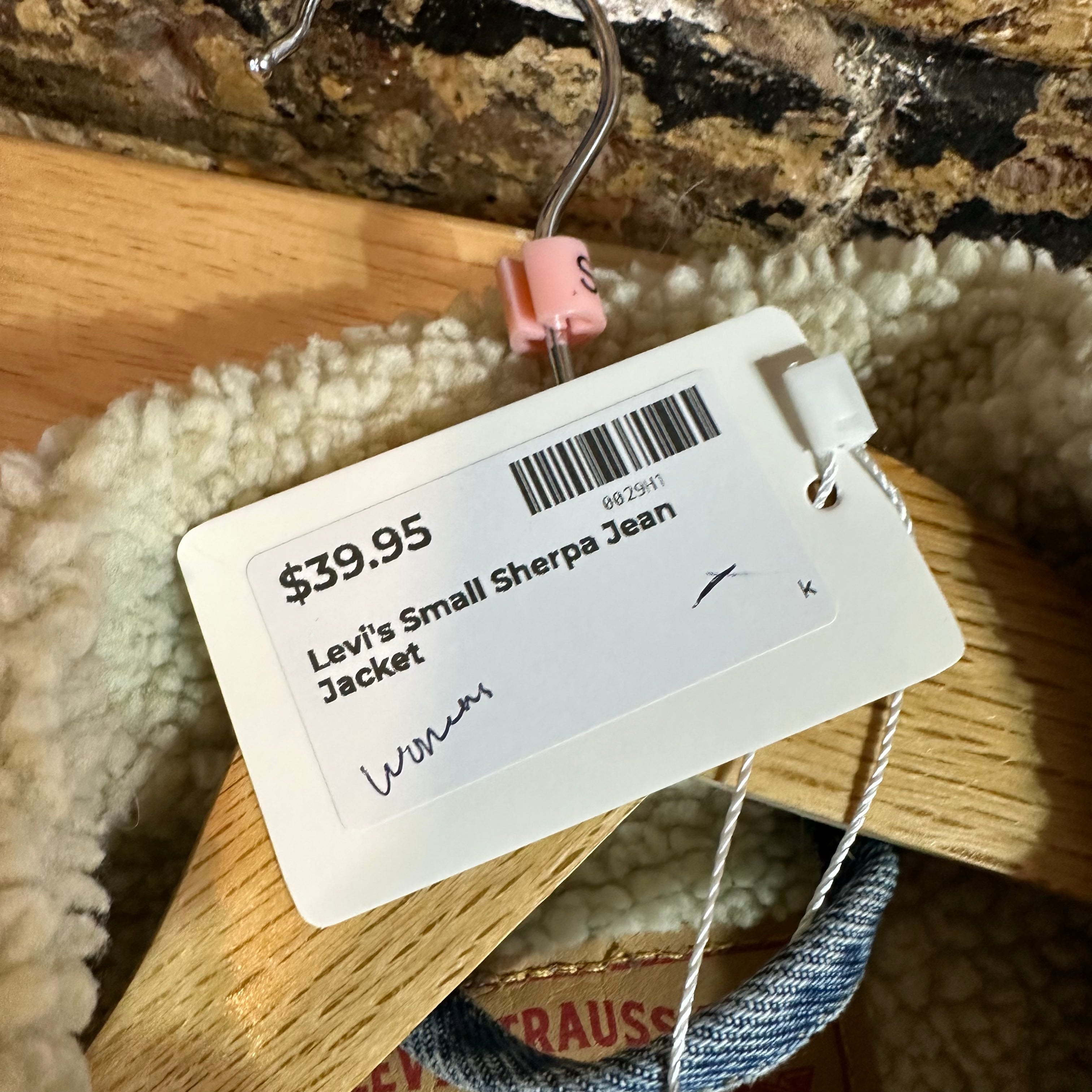 Levi's Womens Small Sherpa Jean Jacket