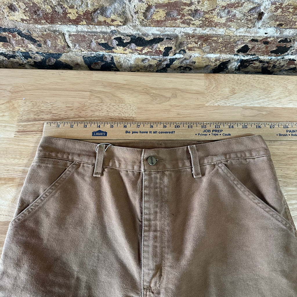 Vintage Carhartt B11 BRN Carpenter Pants 34x32 Brown Workwear 2006