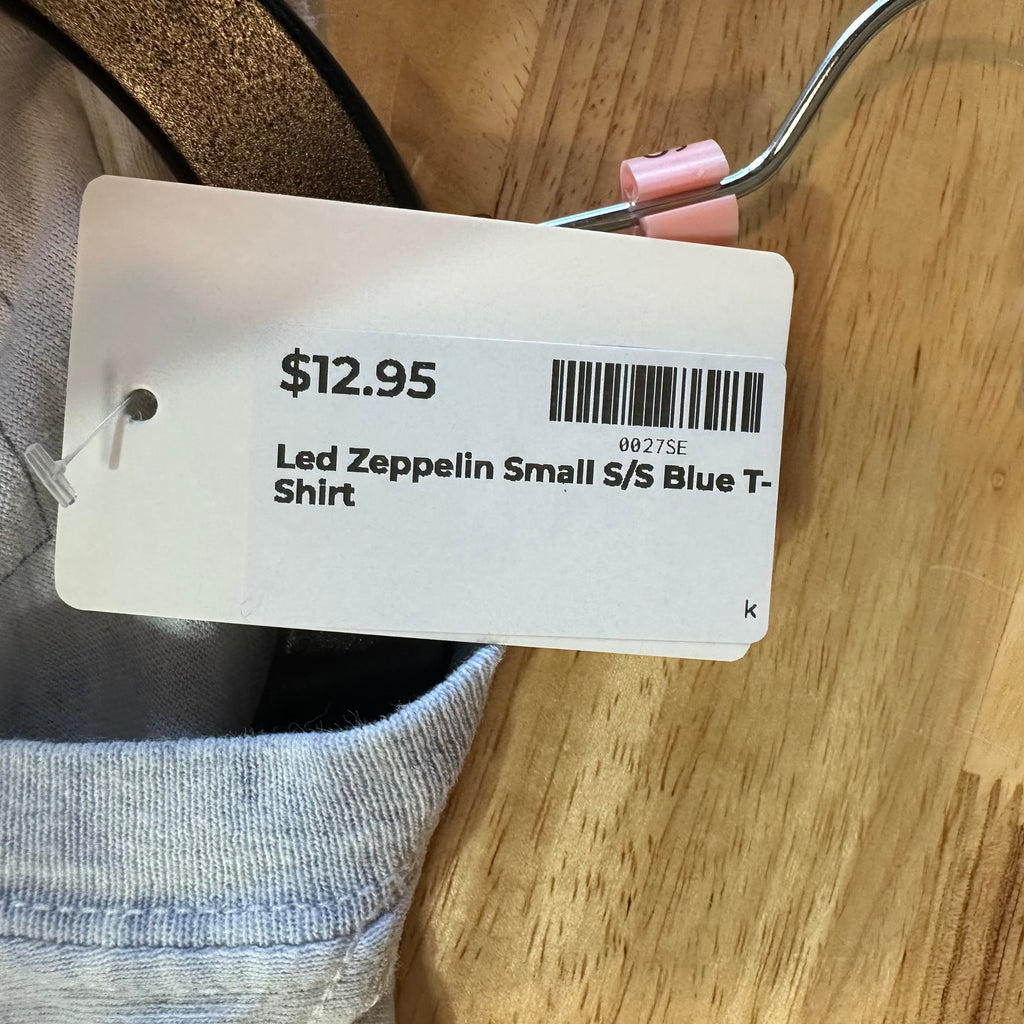 Led Zeppelin Men's Small S/S T-Shirt