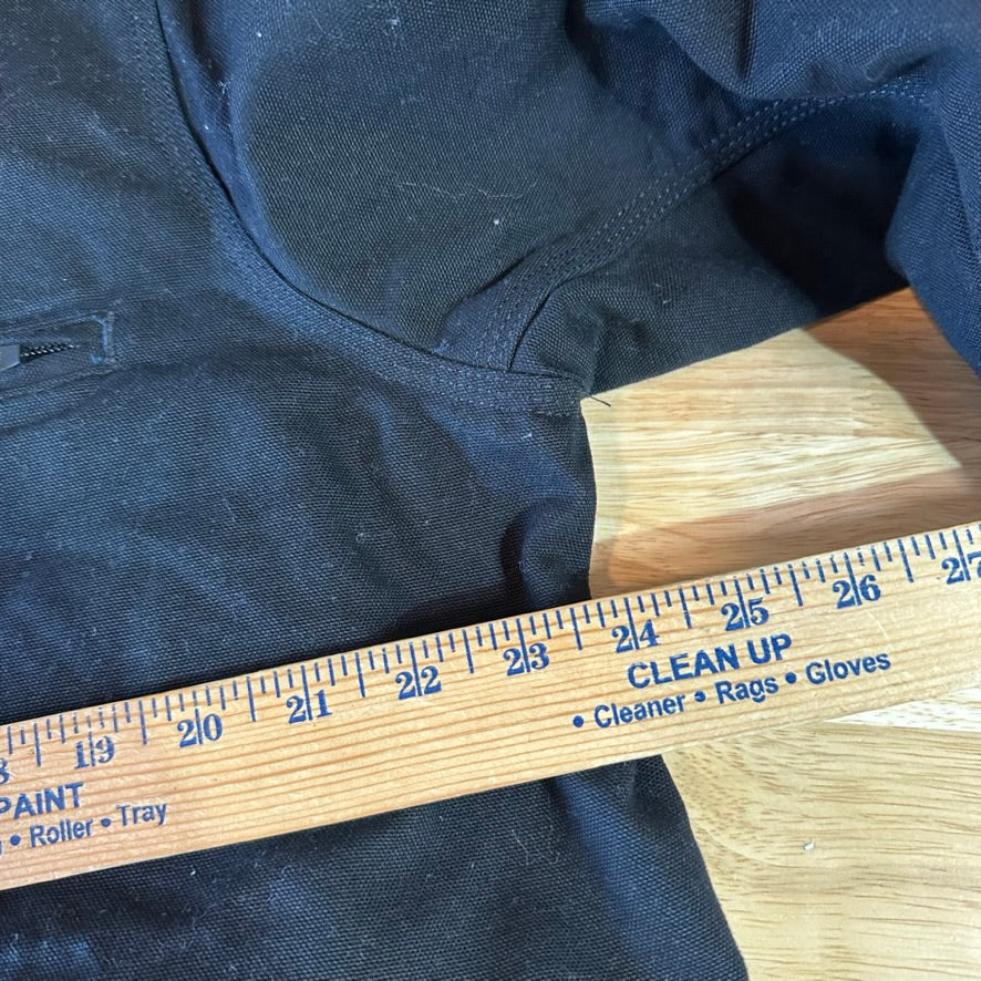 Carhartt Mens Large Black Detroit Jacket