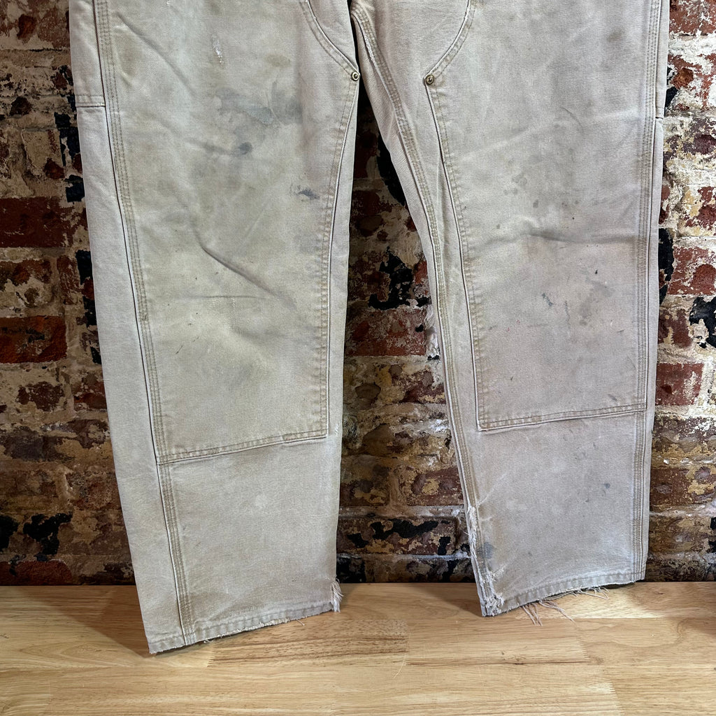 Carhartt B01 BRN Mens 36x30 Double Knee Pants
