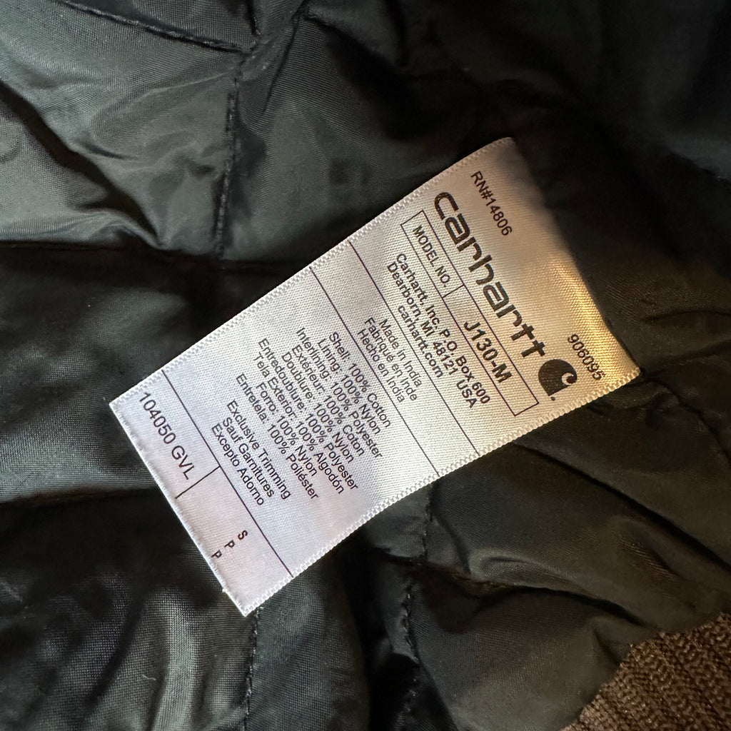 Carhartt J130 Mens Small Gray Jacket