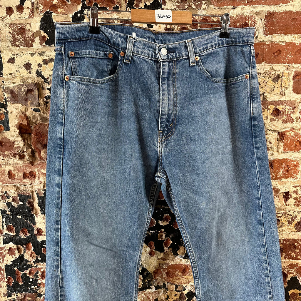 Levi's 505 Mens 36x30 Blue Jeans