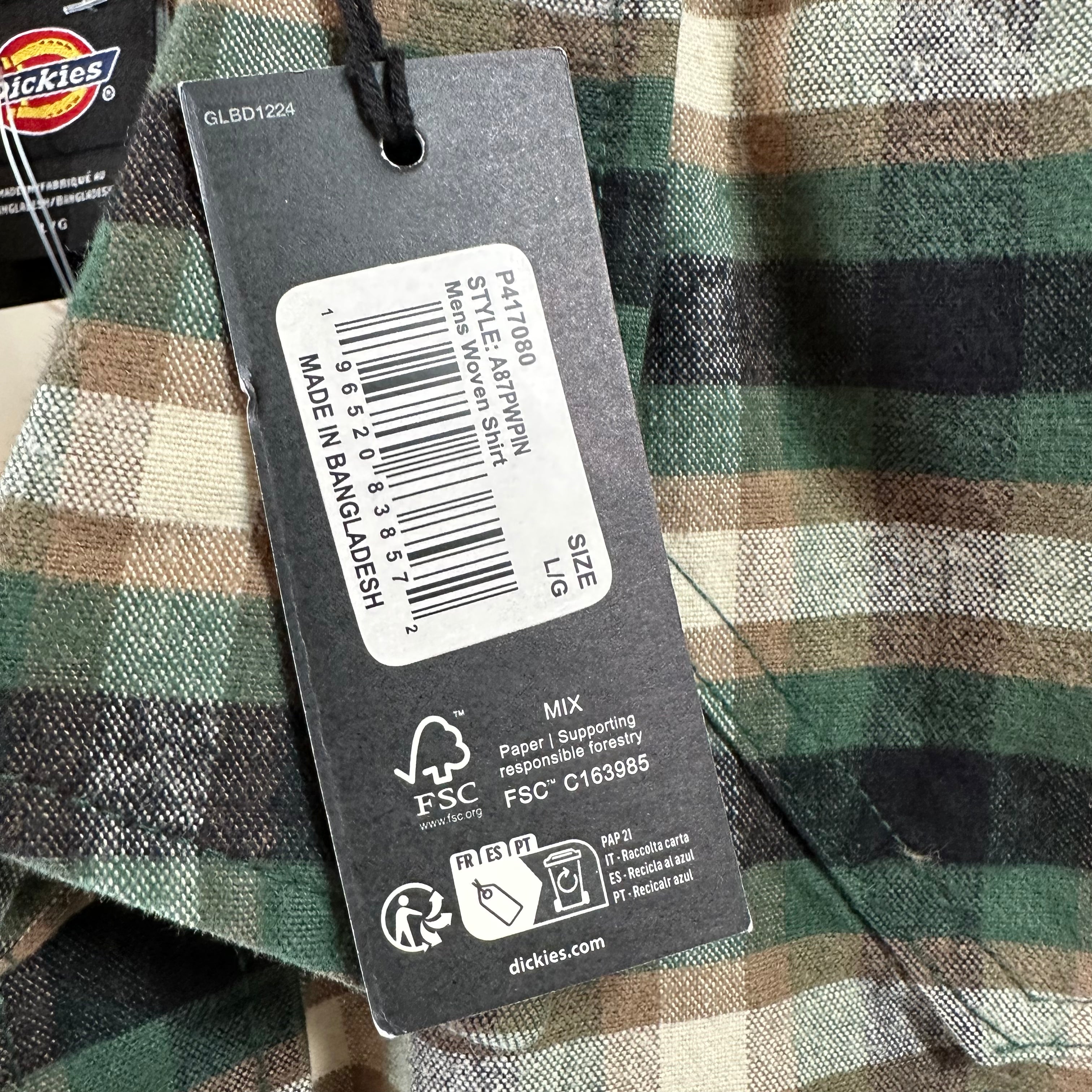 Carhartt Men's Large Western Button Shirt NEW