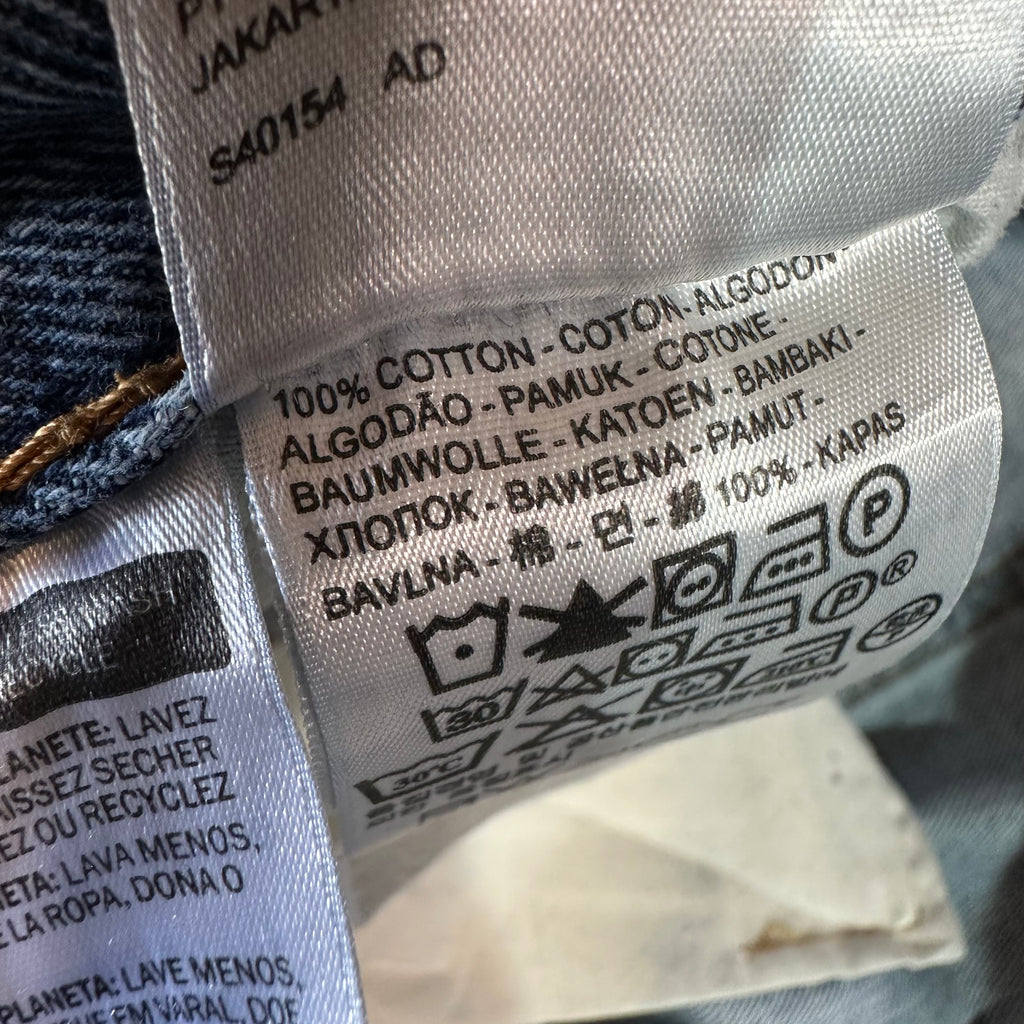 Levi's 501 Mens 38x34 Blue Jeans