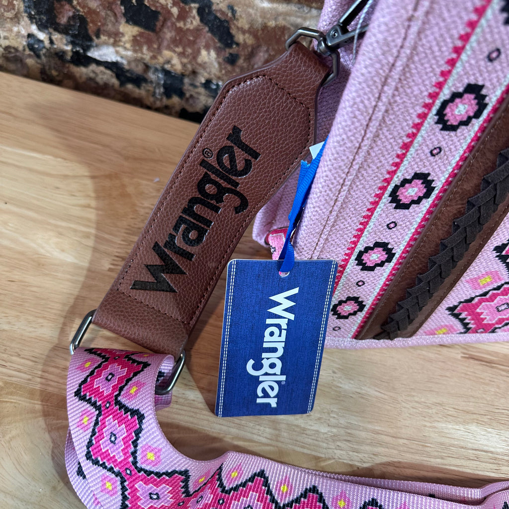 Wrangler Western Pink Aztec Handbag NEW