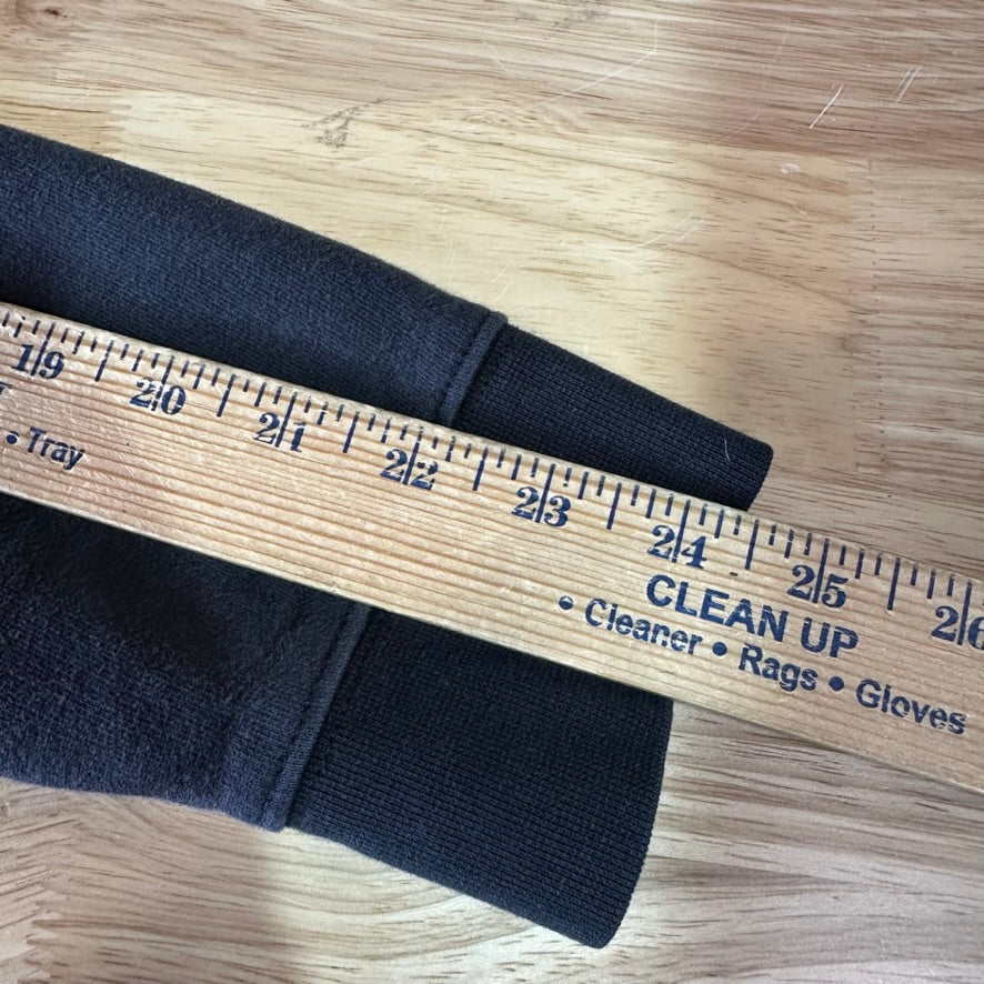 VANS off the wall Men’s Large Black Hoodie With Red Logo