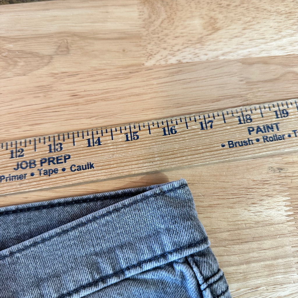 Levi's 514 Slim Straight Gray Jeans Mens 32x34