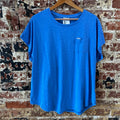 Columbia Women's 1X Short Sleeve Blue T-Shirt