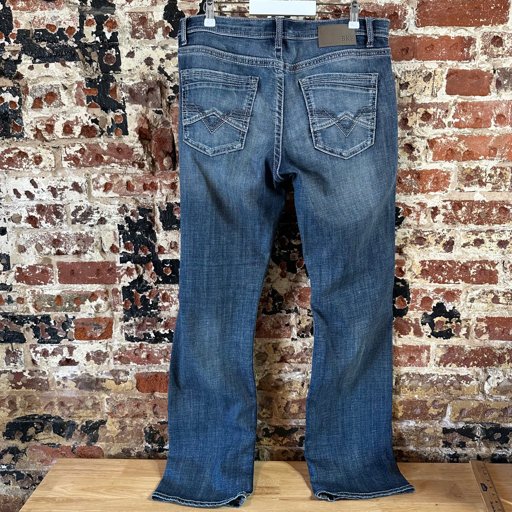 BKE Tyler Mens 36x34 Blue Jeans