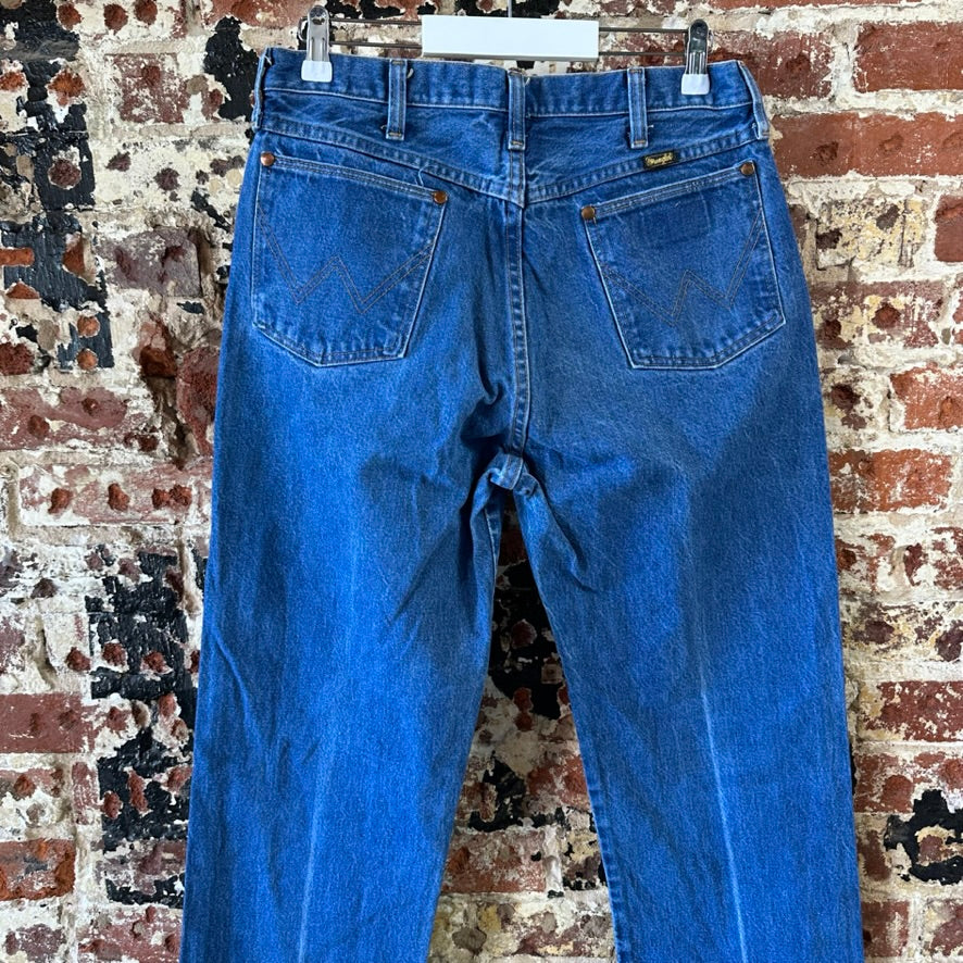 Wrangler Mens 33x36 Blue Jeans