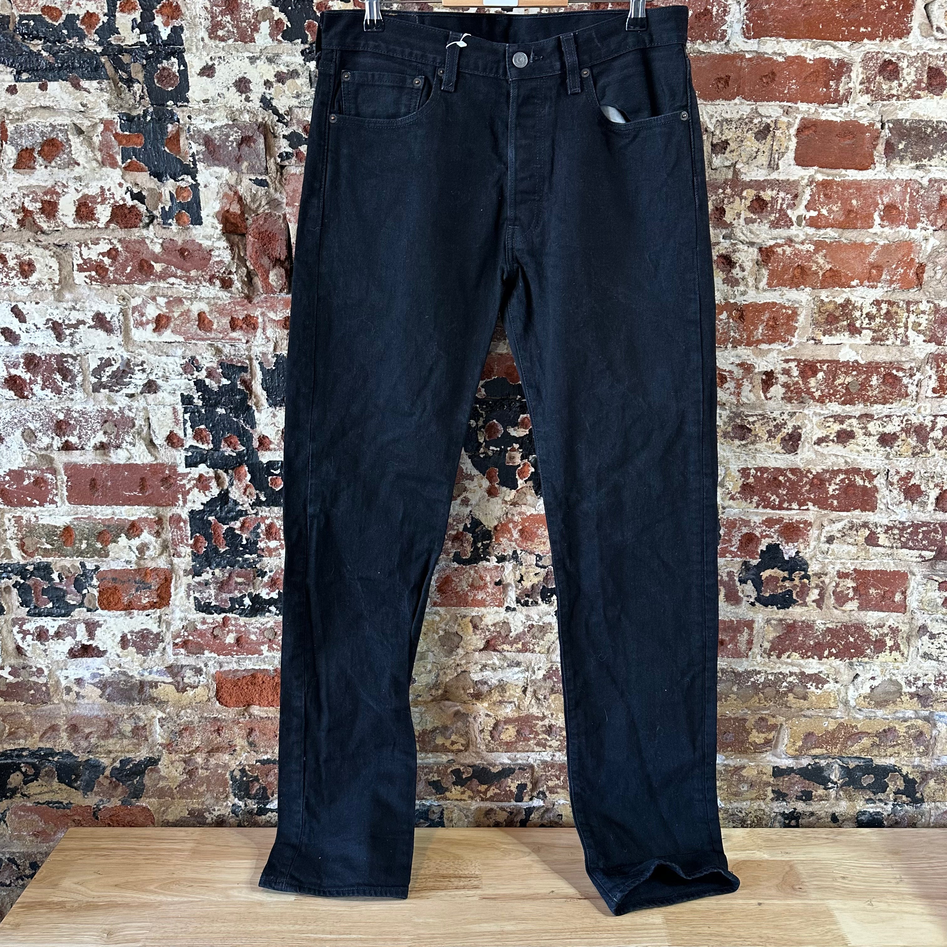 Levi's 501 Mens 32x34 Black Jeans