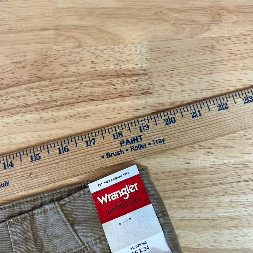 Wrangler Mens 36x34 Cargo Pants NEW