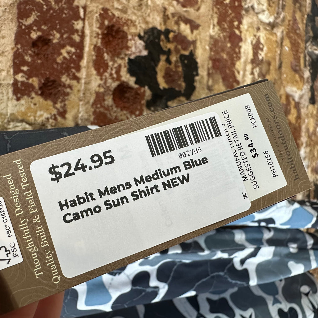 Habit Sun Shirt Mens Medium NEW