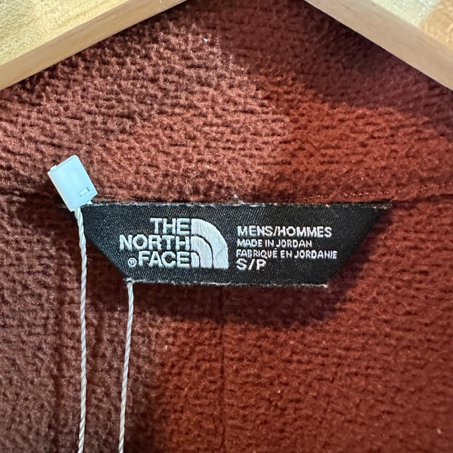 The North Face Norris Full Zip Mens Small reddish Long Sleeve Fleece Jacket