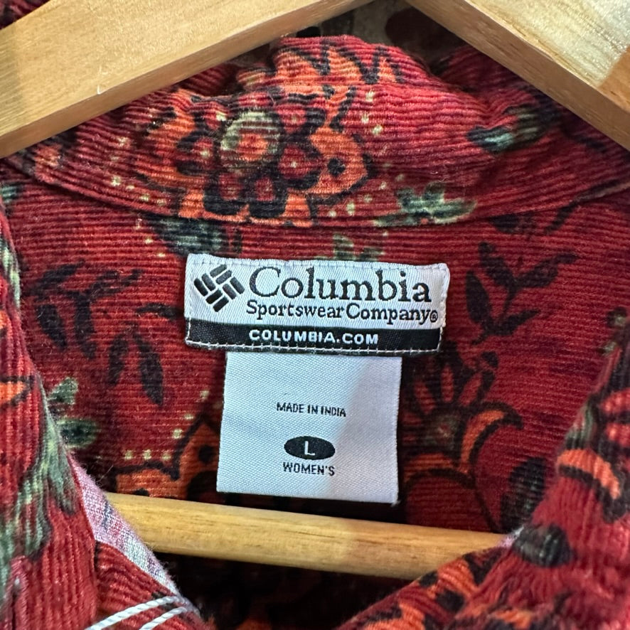 Columbia Womens Large Button Up