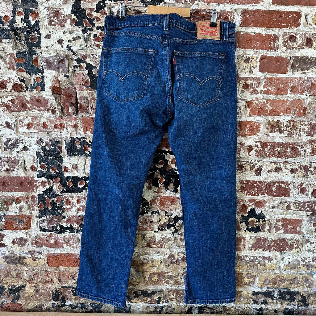 Levis 505 Mens 36x29 Blue Jeans
