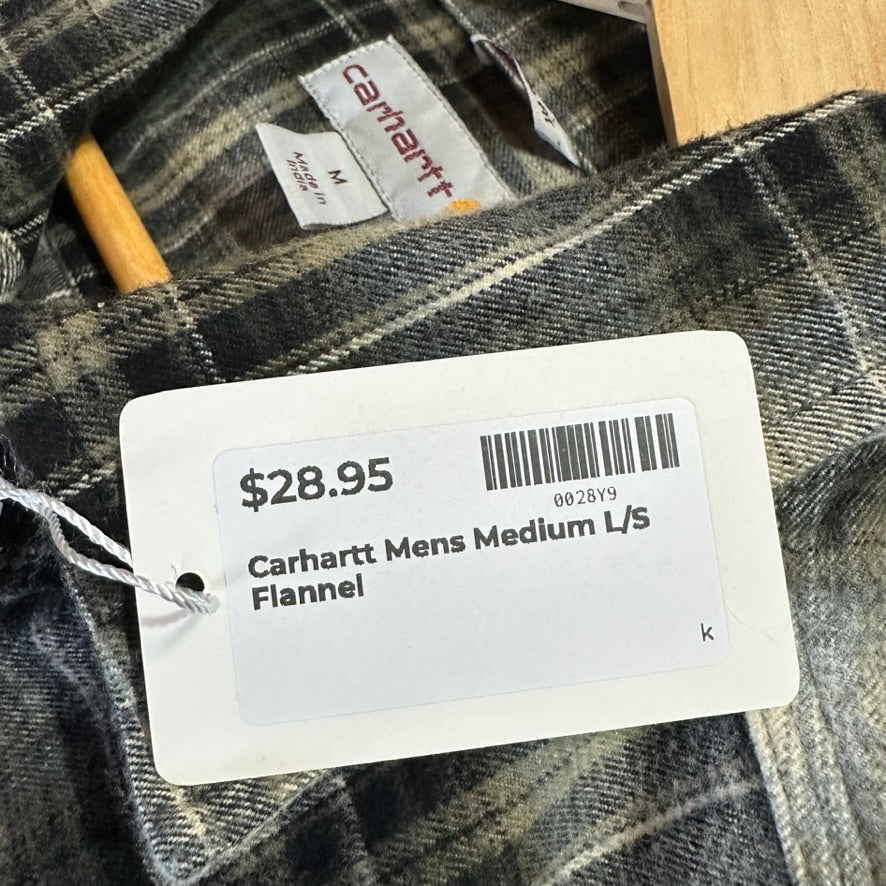 Carhartt Mens Medium Flannel Shirt