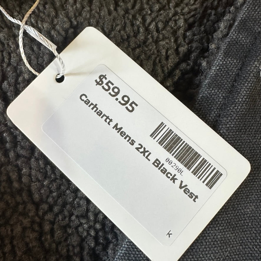 Carhartt Mens 2XL Black Vest
