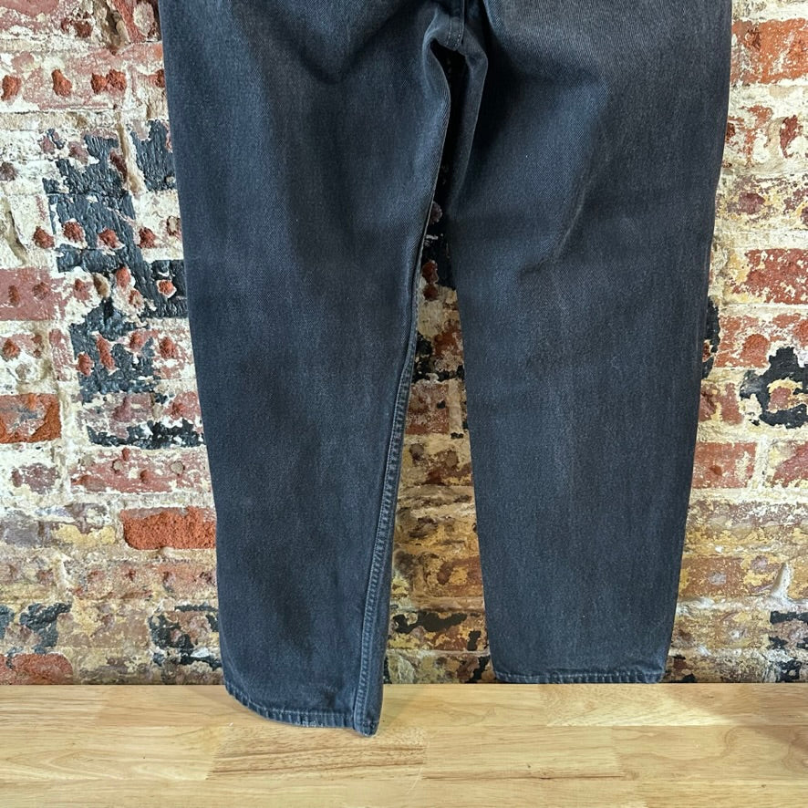Levi's 550 Mens 36x30 Black Jeans