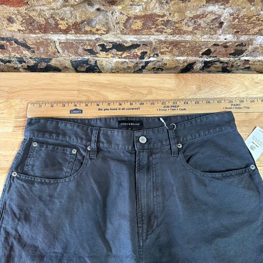 Lucky Mens 34 Black Shorts NEW
