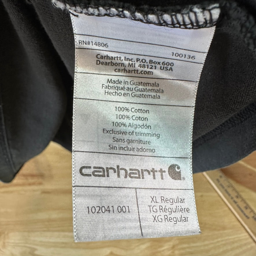 Carhartt Men's XL S/S Black T-Shirt