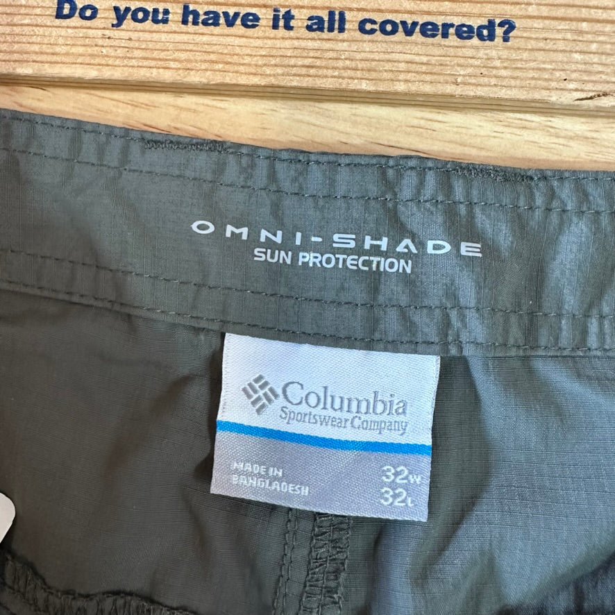 Columbia Mens 32x32 Convertible Pants