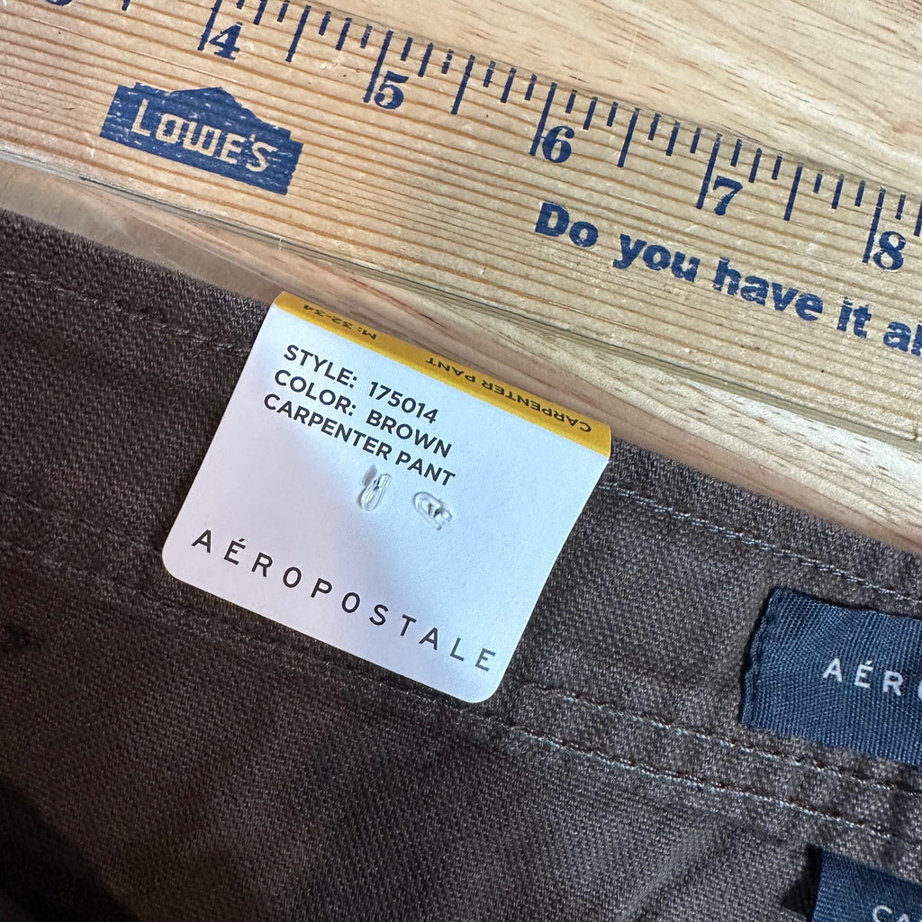 Aerostaple Mens Medium Brown Pants NEW