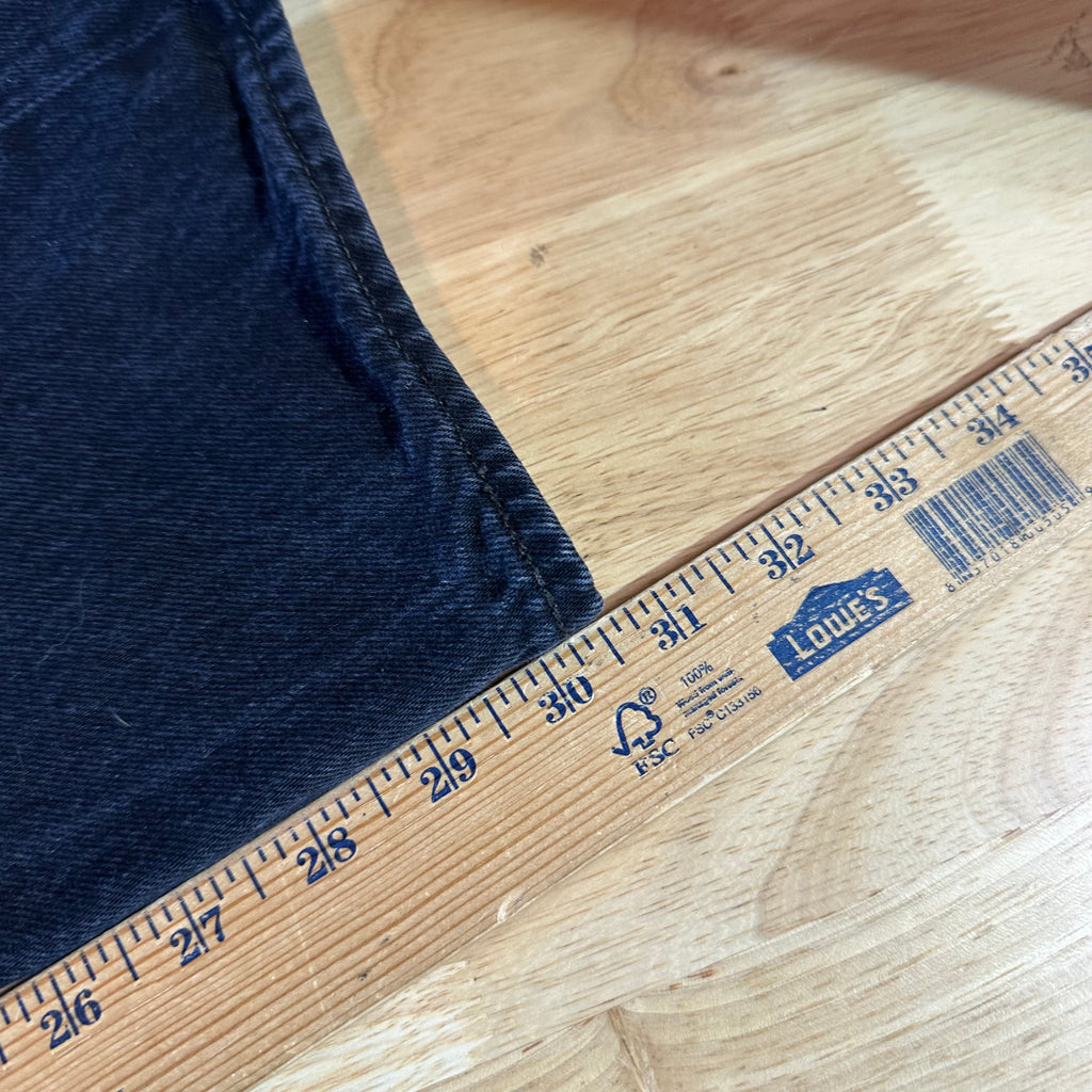 Levi's 501 Mens 34x32 Black Jeans