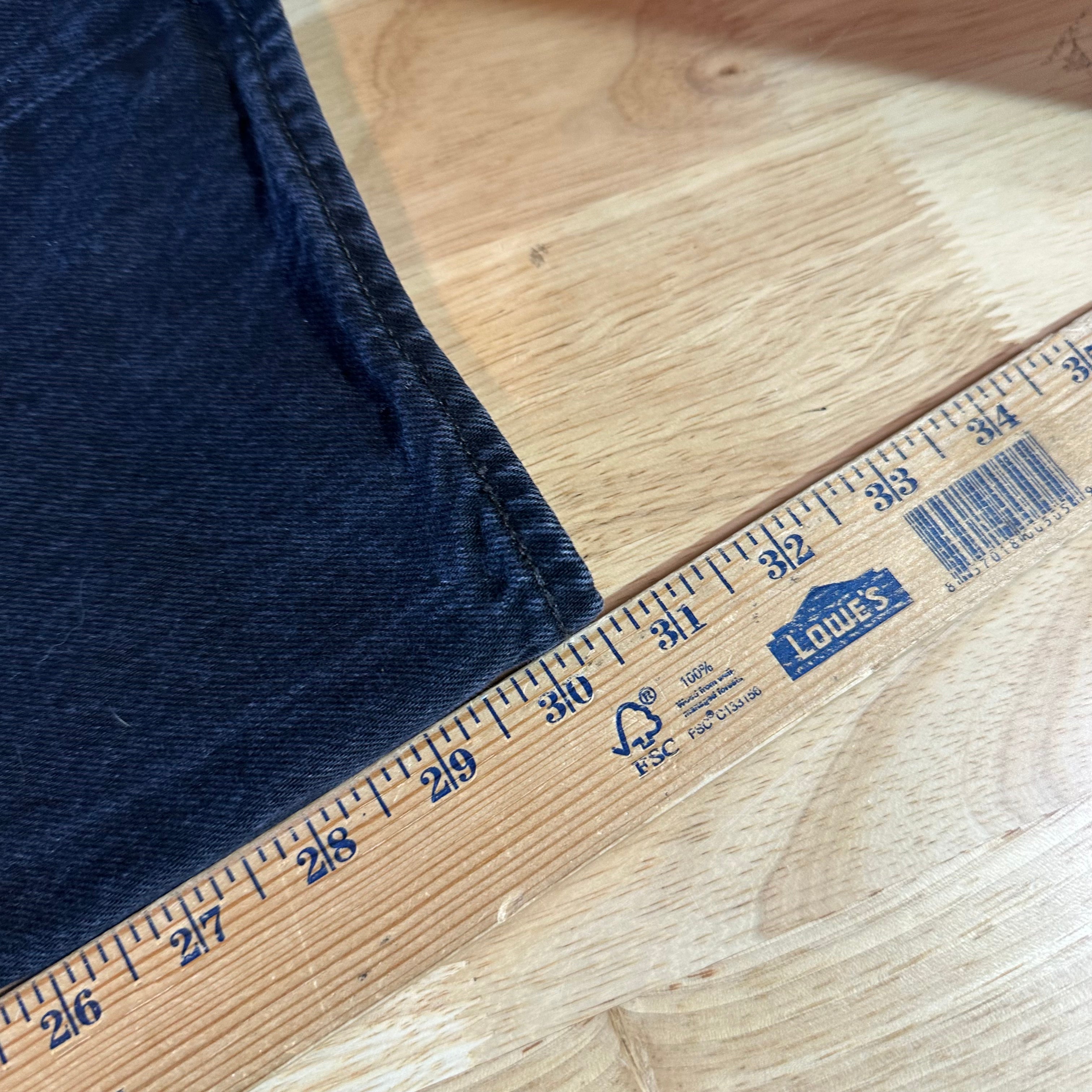 Levi's 501 Mens 34x32 Black Jeans
