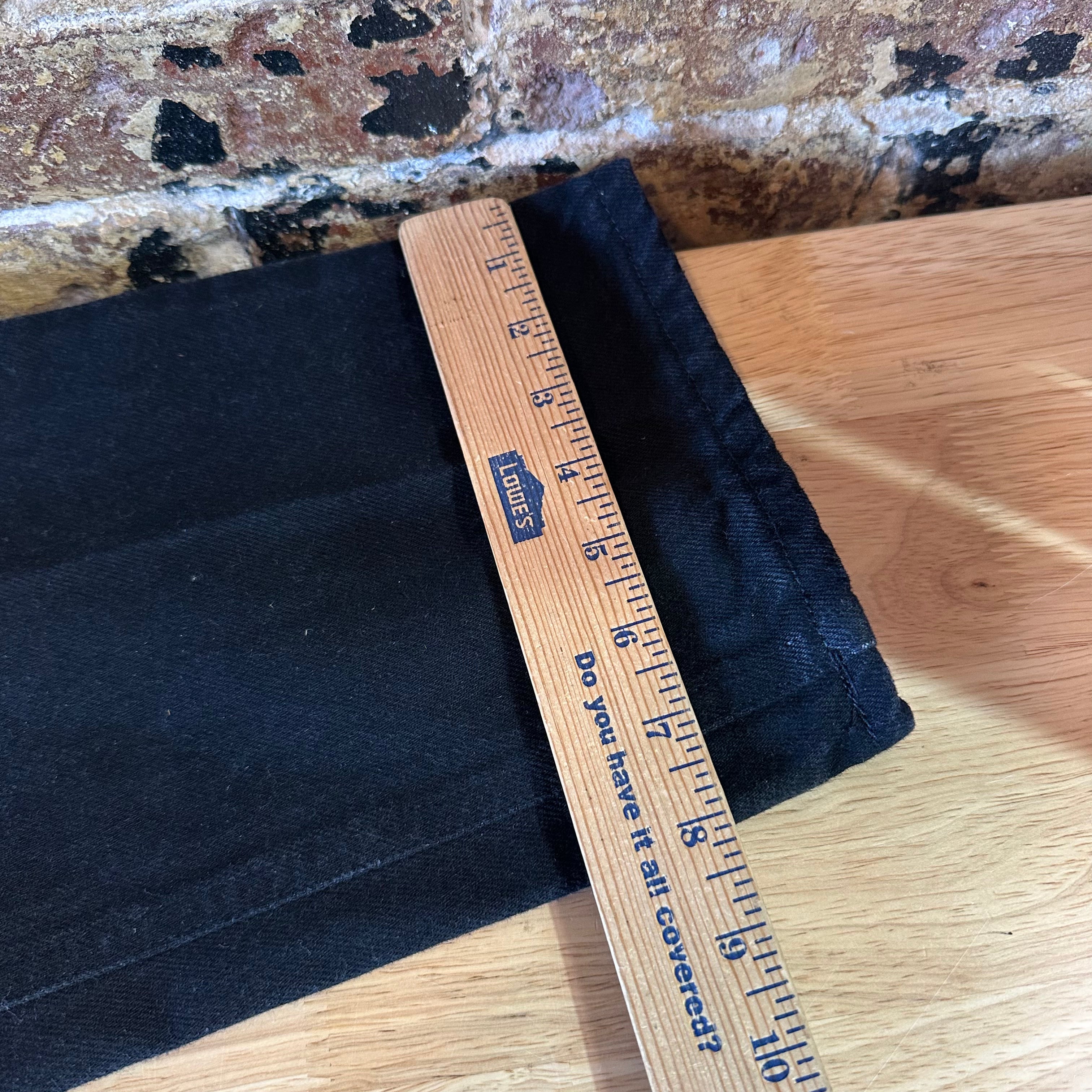 VTG Carhartt B17 Black Jeans Mens 35x32