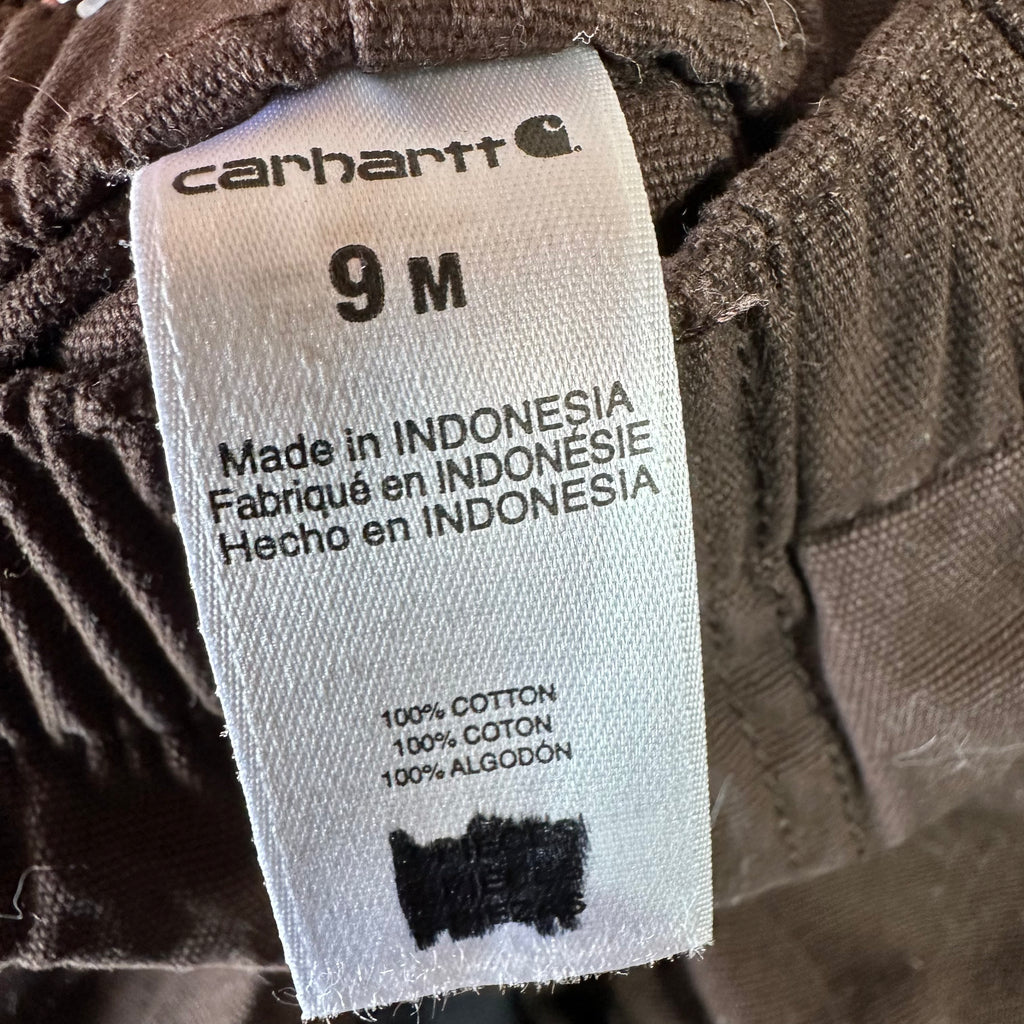 Carhartt Boys 9M Dark Brown Pants