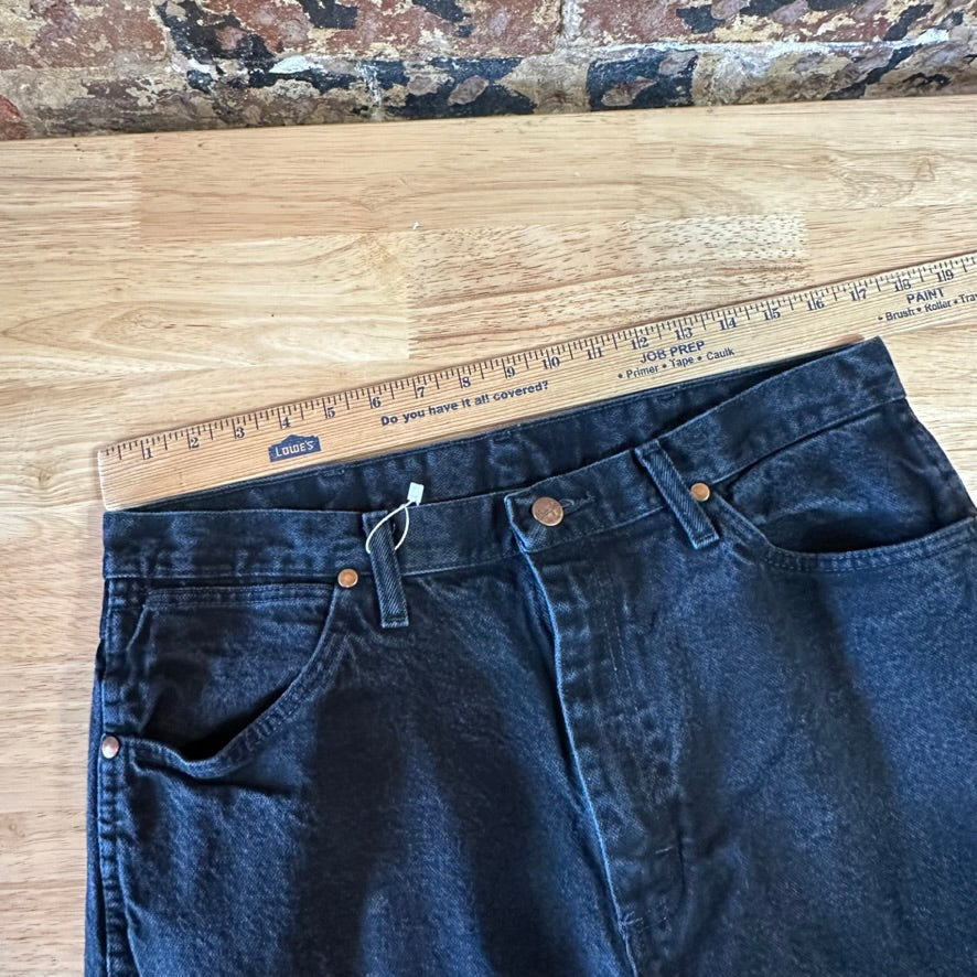 Wrangler Mens 34x34 Black Jeans