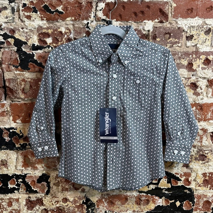 Wrangler Western Shirt Youth Boys XXS NEW