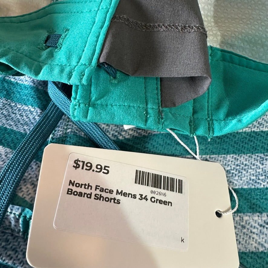 North Face Mens 34 Board Shorts