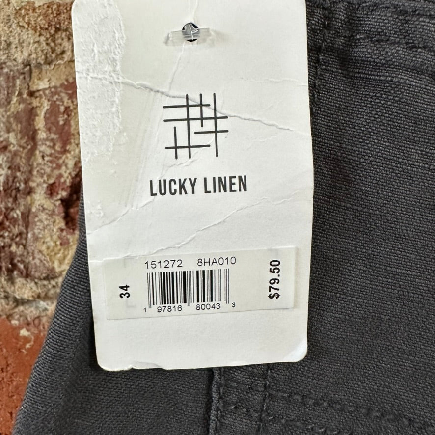 Lucky Mens 34 Black Shorts NEW