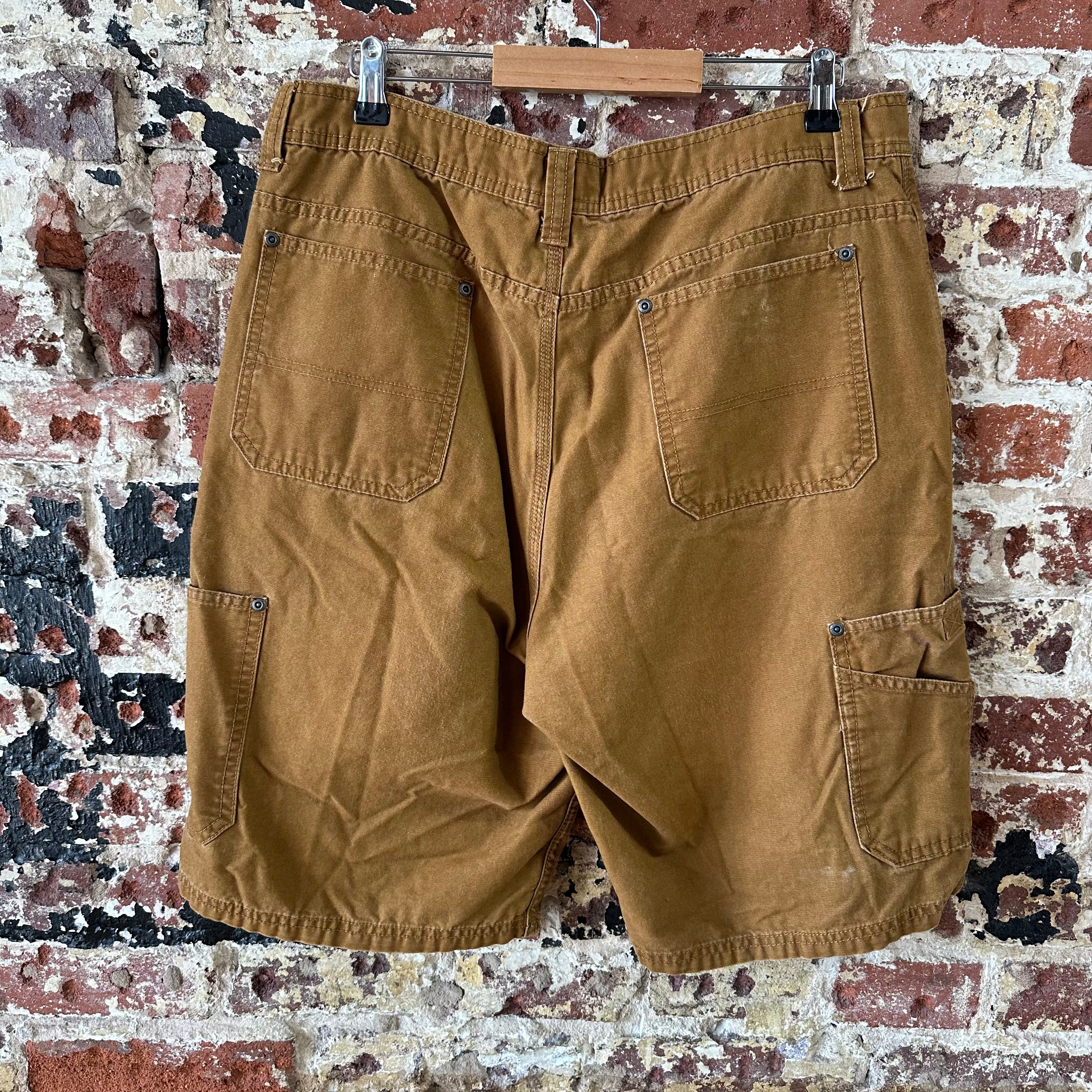 Schmidt Brown Shorts Mens 36