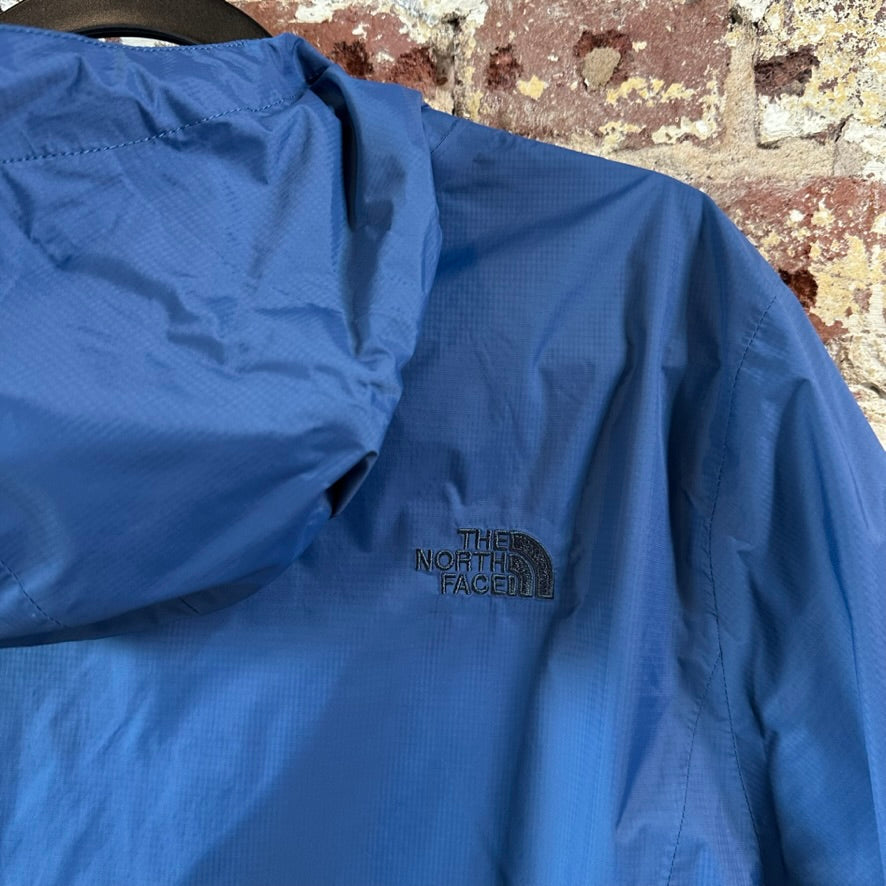 North Face Womens XL Blue Rain Jacket